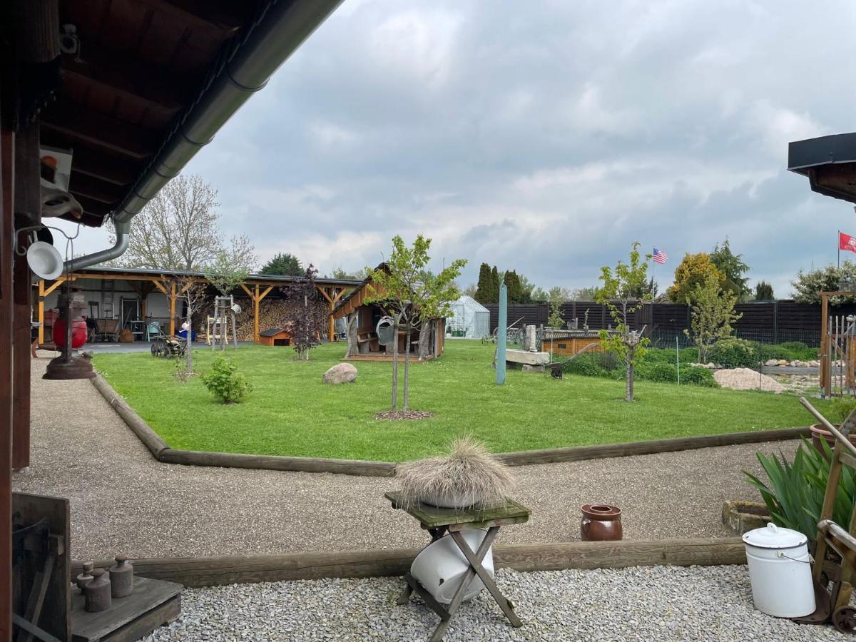 Pension Landhaus An Der Saale Bernburg Zewnętrze zdjęcie