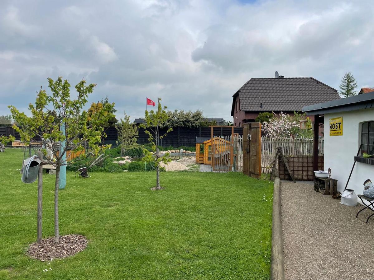 Pension Landhaus An Der Saale Bernburg Zewnętrze zdjęcie