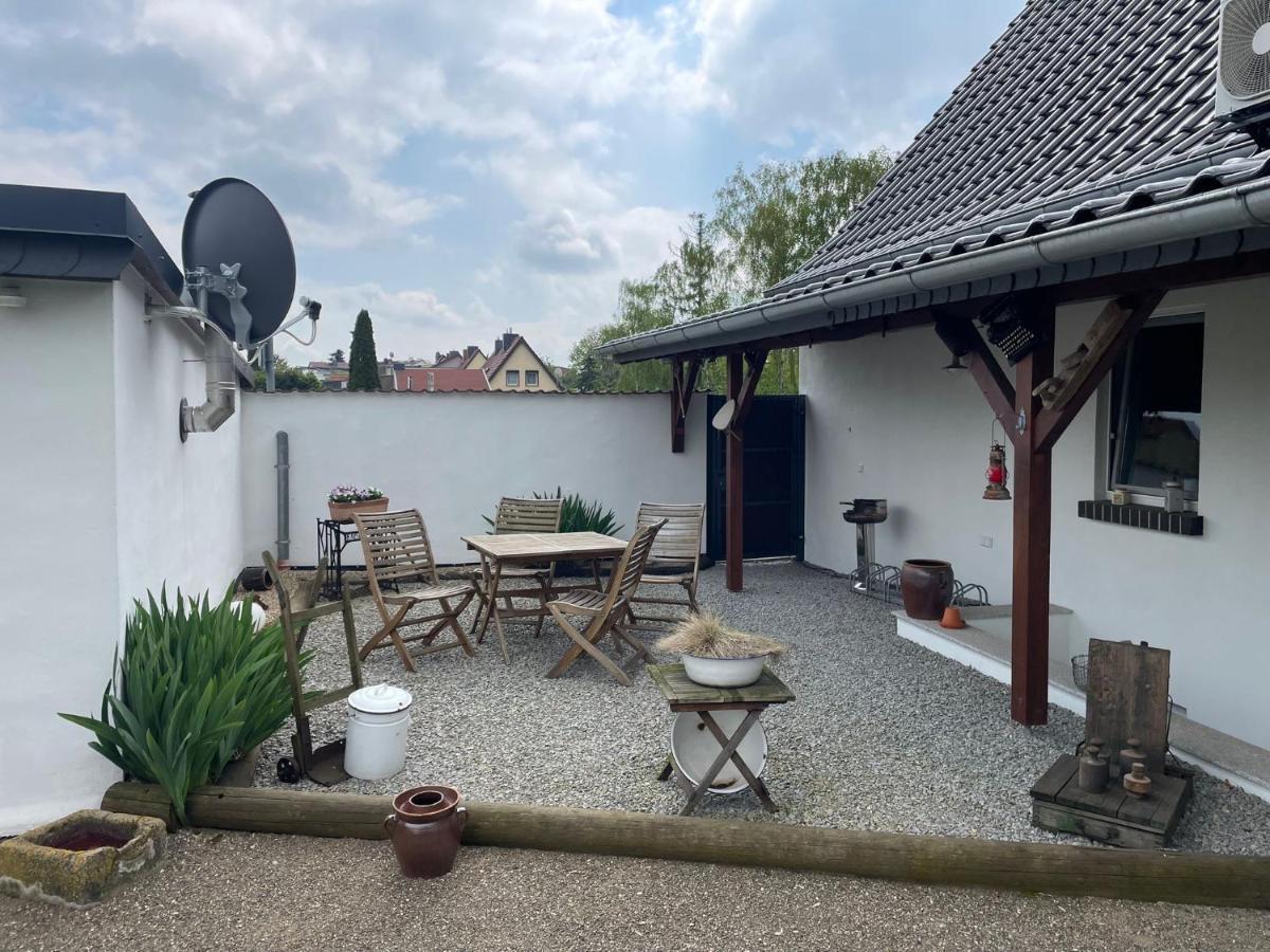 Pension Landhaus An Der Saale Bernburg Zewnętrze zdjęcie