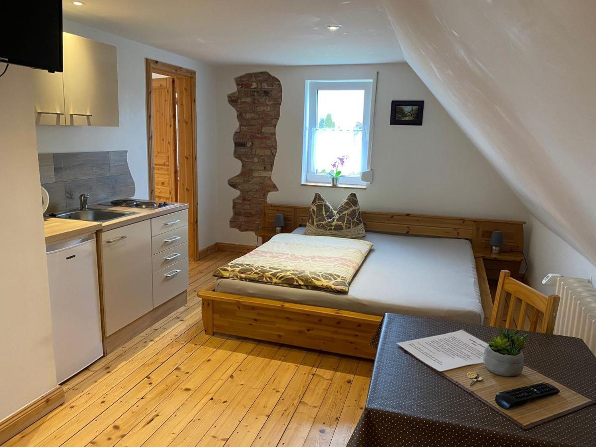 Pension Landhaus An Der Saale Bernburg Zewnętrze zdjęcie